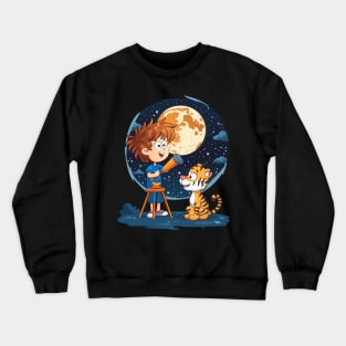 The Legacy of Calvin and Hobbes Continues Crewneck Sweatshirt